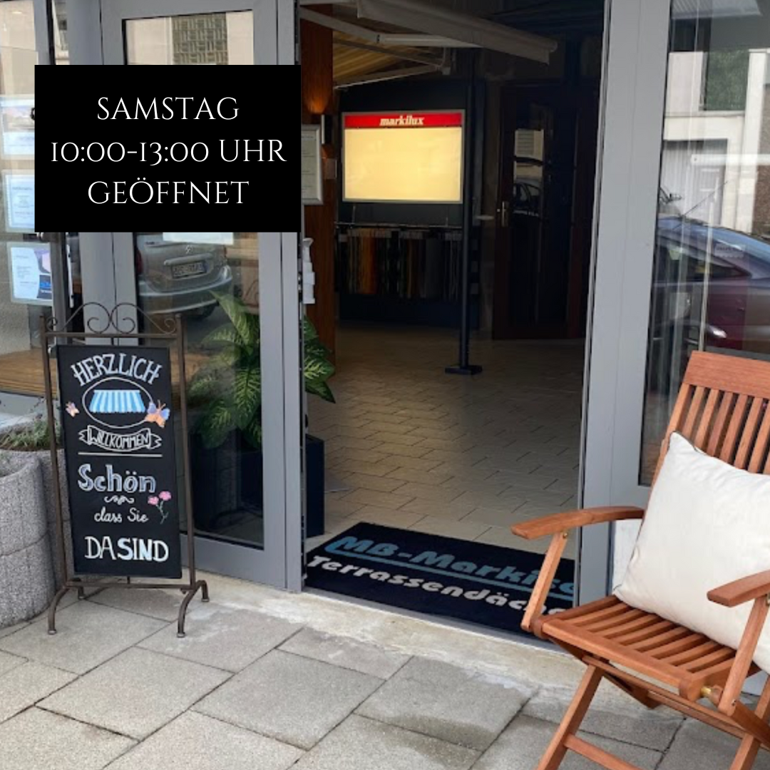 Open geöffnet Samstags